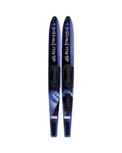 Onyx Full Throttle Traditional Combonation Water Ski 68" Blue