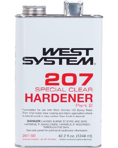 West System 207SB Special Clear Hardener, .33 Gallon