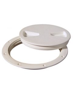 Tempress Screw-Out Deck Plate, 8", White