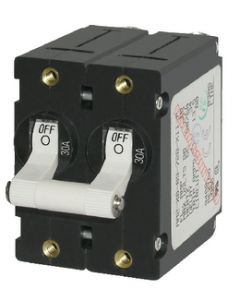 Blue Sea Systems Circuit Breaker AA2 30A, White small_image_label