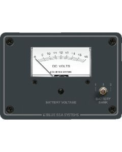 Blue Sea Systems DC Analog Voltmeter Panel