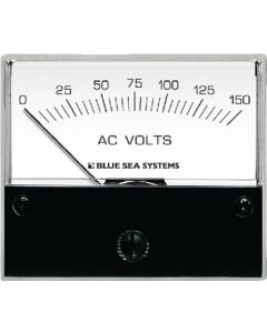 Blue Sea Systems AC Analog Voltmeter 0-150 Volts, 2-3/4" Face small_image_label