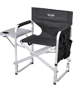 Ming's Mark Deluxe Camping Chair Blk/Flag - Folding Director'S Chair small_image_label