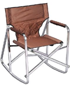 Ming's Mark Camping Chair Rocker Brown - Rocking Director'S Chair