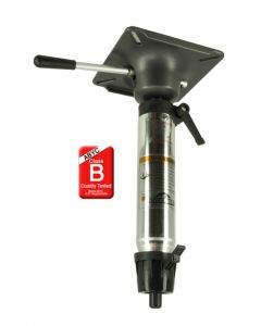 Springfield Taper-Lock Power-Rise 13-1/2 to 20 Adjustable Height 2-3/8 Pedestal with Locking Handle small_image_label