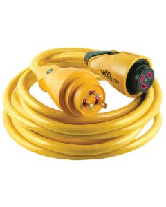 Marinco 30A 125V EEL Shorepower Cordsets, 12' Yellow small_image_label