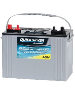 Quicksilver QS8A27M AGM Marine Deep Cycle Battery, Group 27 small_image_label