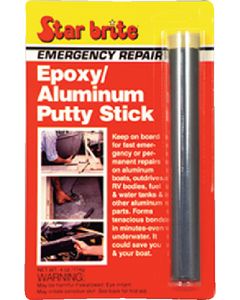 Starbrite Emergency Repair Epoxy Aluminum Putty Stick, 4oz - Star Brite small_image_label