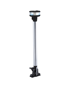 Perko Folding Masthead Light Vertical Combo Mast/All-Round 12-13/16" High Sail or Power small_image_label