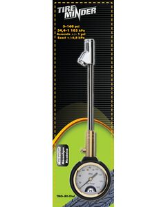 The Minder Research Inc 10In Dual Head Mechanical Gaug - Tireminder&Reg; Mechanical Dial Tire Gauge