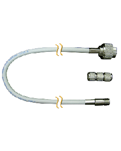 Digital Antenna RG-8X Cable w/N Male, Mini-UHF Female - 20&#39;