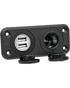 Prime Products Receptacle 12V W-Dual Usb small_image_label