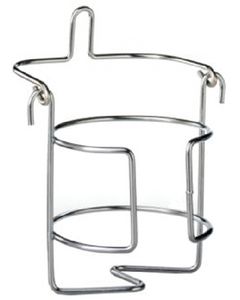 S&J S & J Products, Drink Holder Wall Mount - Stainless Steel, Basket Drink Holders