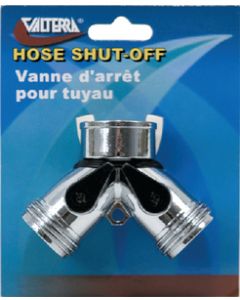 Hose Shut Off Metal Double - Double Hose Shutoff  small_image_label