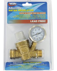 Valterra Adj Water Reg Brass Lead-Free - Adjustable Water Regulator small_image_label
