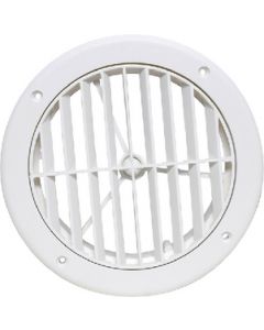 A/C Vent Louvered 5 White - 5" Louvered A/C Vent  small_image_label