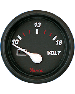 Faria Professional Red 2" Voltmeter small_image_label