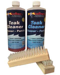 Sudbury Two-Part Teak Cleaning Qt. Kit small_image_label