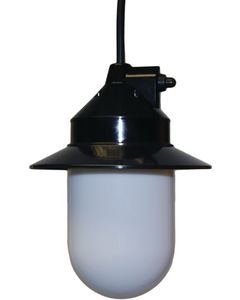 Polymer Products Outdoor Pendant Light (Black)