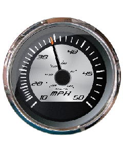 Faria Platinum 4" Speedometer - 50 MPH (Pitot) small_image_label