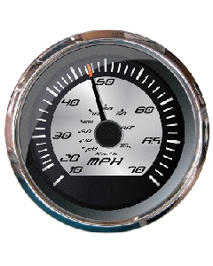 Faria Platinum 4" Speedometer - 70 MPH (Pitot) small_image_label