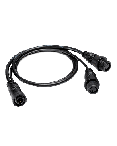 Humminbird 14 M SILR Y - SOLIX&reg;/APEX&reg; Side Imaging, 2D Splitter Dual Side Image Adapter Cable - 30" small_image_label
