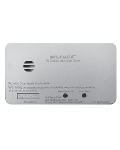 Safe-T-Alert SA-340 White RV Battery Powered CO2 Detector - Rectangle