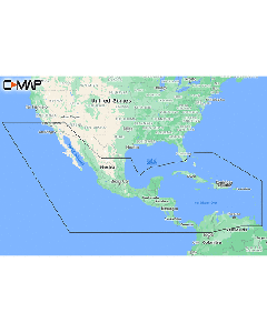 C-MAP M-NA-Y205-MS Central America and Caribbean REVEAL&trade; Coastal Chart small_image_label