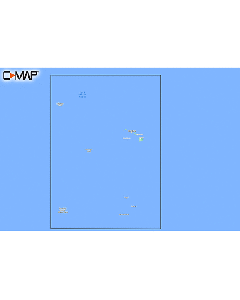 C-MAP M-NA-Y210-MS Hawaii Marshall Islands French Polynesia REVEAL&trade; Coastal Chart small_image_label