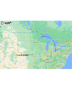 C-MAP M-NA-Y212-MS US Lakes North Central REVEAL&trade; Inland Chart small_image_label