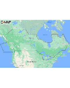 C-MAP M-NA-Y216-MS Canada Lakes REVEAL&trade; Inland Chart small_image_label