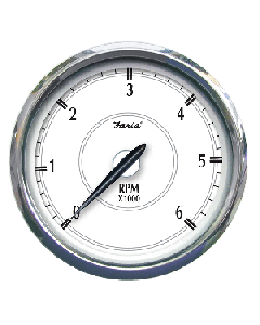 Faria Newport SS 5" Tachometer f/Gas Inboard - 6000 RPM small_image_label