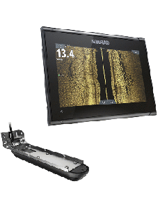 Simrad GO9 XSE Chartplotter/Fishfinder w/Active Imaging 3-in-1 Transom Mount Transducer &amp; C-MAP Discover Chart