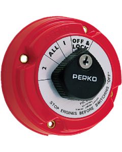 Perko Ignition Protected Battery Selector Switch with Key Lock small_image_label