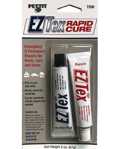 Pettit 7200 Ez-Tex Rapid Cure Epoxy Repair Compound, 2 oz. Kit small_image_label