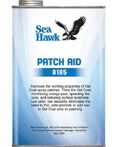 Sea hawk Patch Aid Gel Coat Additive, Gal. - Sea Hawk