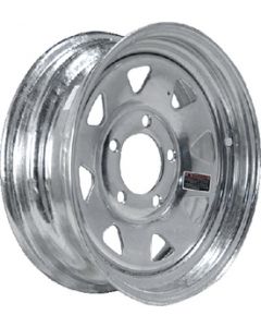 Loadstar Steel Spoke Trailer Wheel, 12x4JA, Galvanized, 4-4 20354 small_image_label