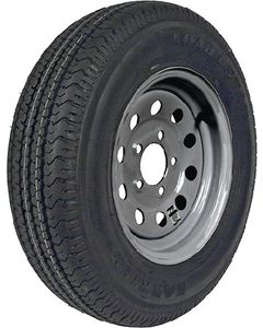 Loadstar 13" St Radial Tire & Wheel Assembly, St175/80r13 C/5-Hole Modular Galvanized small_image_label