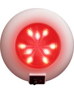 Seasense LED Surface Mount Accent Boat Light, 9 Red LEDs with Switch small_image_label