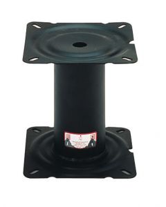 Wise  Black Coated Steel Fixed Height and Adjustable Pedestals