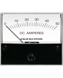 Blue Sea Systems DC Analog Ammeter 0-50A, 2-3/4 Face small_image_label