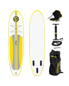 Airhead Na Pali Inflatable Stand Up Paddle Board (iSUP) with Seat, Pump & Backpack