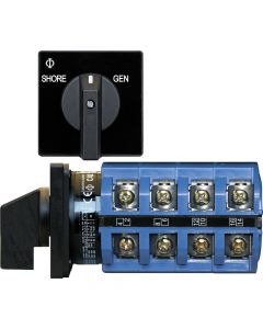 Blue Sea Systems 30A Switch, 2 Positions + OFF, 4-Pole small_image_label