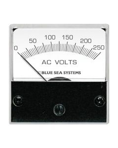 Blue Sea Systems 8245 AC Analog Micro Voltmeter, 2" Face, 0-250 Volts AC