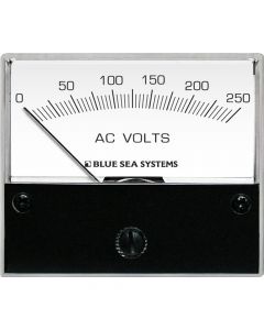 Blue Sea Systems 9354 AC Analog Voltmeter 0-250 Volts AC