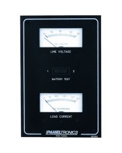 Paneltronics Standard Dc Meterpanel W Voltmeter & Ammeter