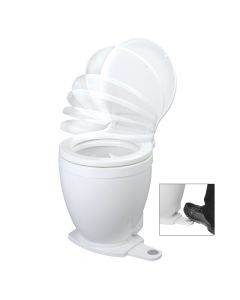 Jabsco Lite Flush Electric 12V Toilet w/Footswitch small_image_label