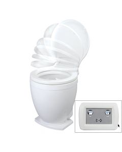 Jabsco Lite Flush Electric 12V Toilet w/Control Panel small_image_label