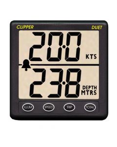 Clipper Duet Instrument Depth Speed Log with Transducers