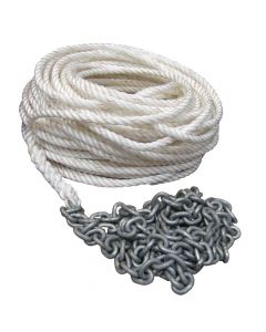 Powerwinch Anchor Winch Rode, 15' Chain with 200' Rope